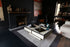 Slade Rug Border Charcoal/Silver